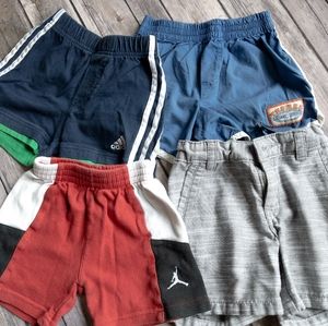 12 month boy shorts set of 4